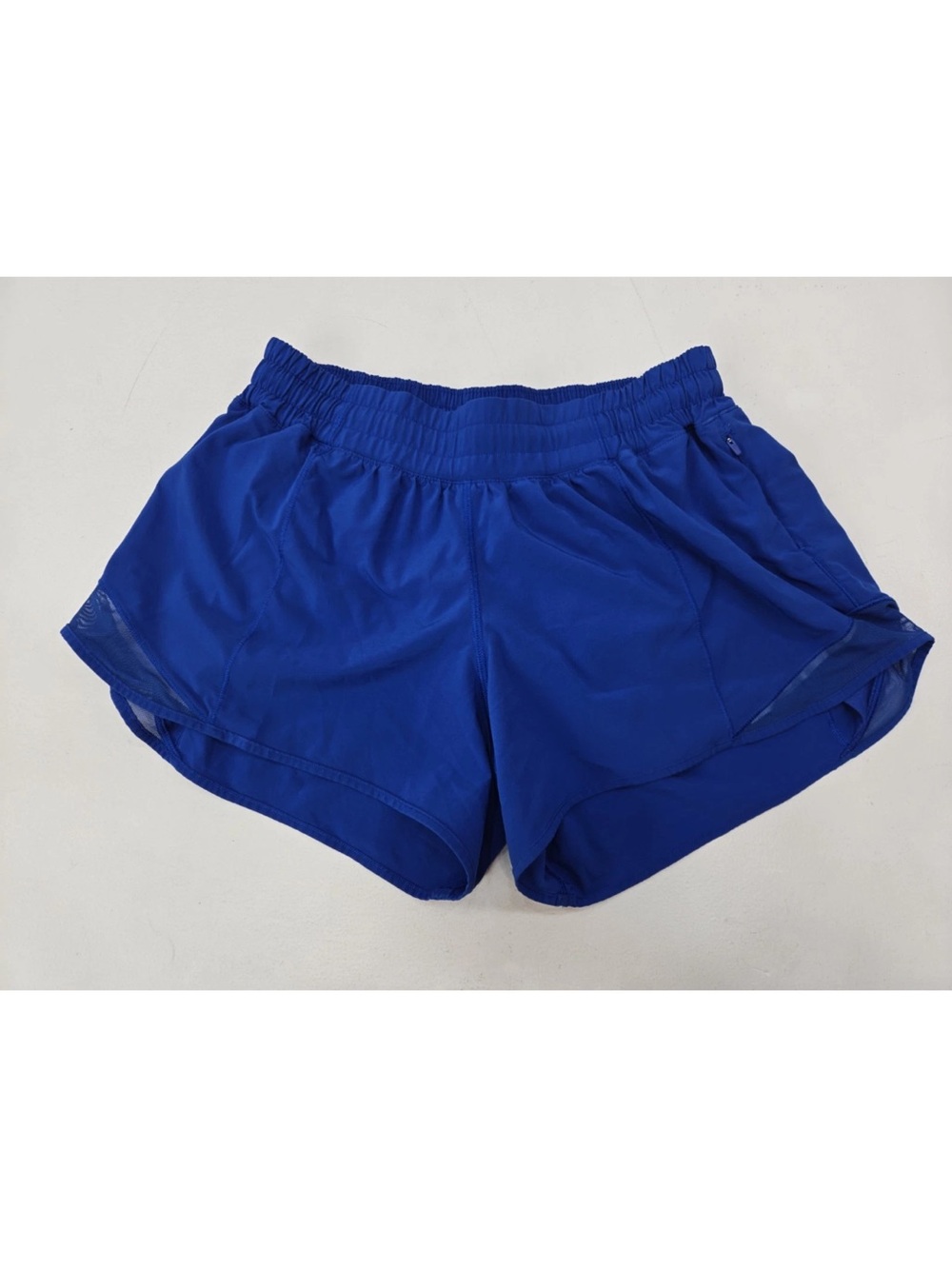 Lululemon Hotty Hot Short *High-Rise Long 4" Jet Stream Size 8 Womens - Picture 2 of 8